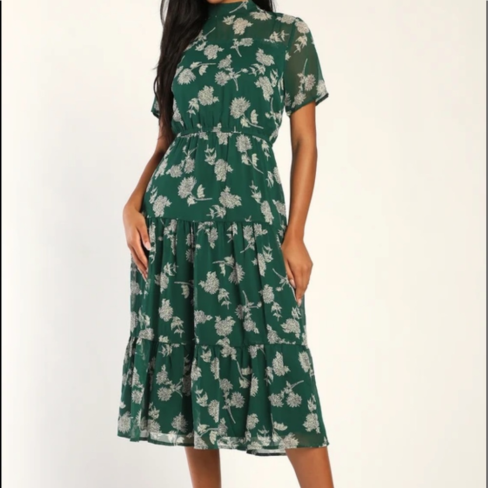 Lulus midi dress! Worn once!
